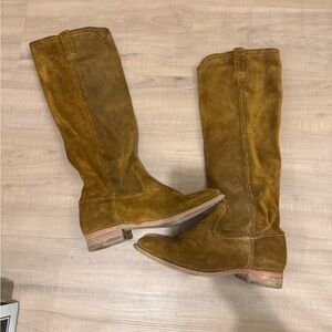 Frye Suede Cara tall boots - Brown